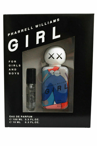 Pharrell Williams Girl Eau de Parfum Spray 100ml + 10ml for Girls and Boys