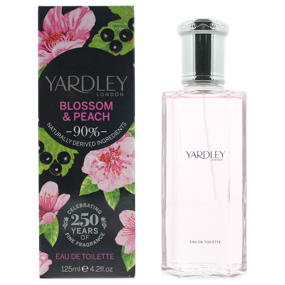 Yardley Blossom and Peach Eau de Toilette Spray 125ml Women's Fragrance