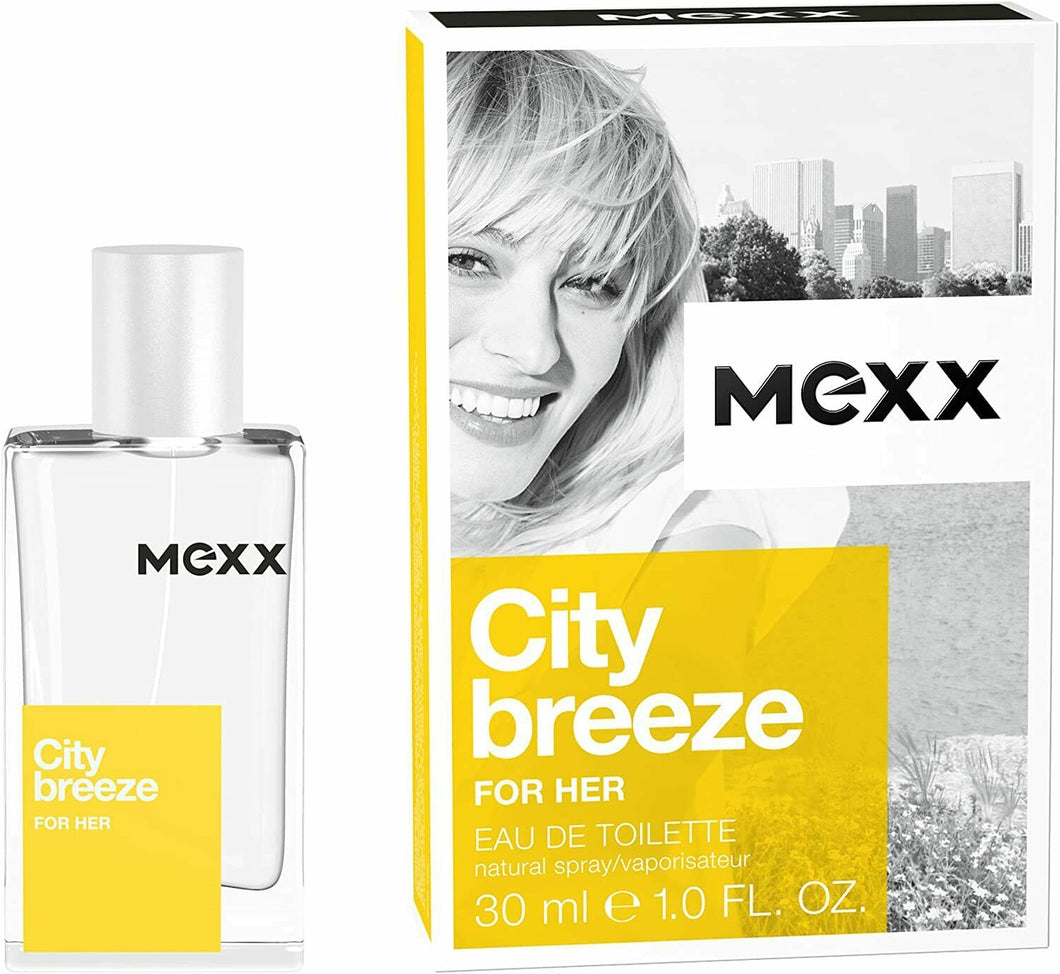 Mexx City Breeze Eau de Toilette EDT 30ml for Her