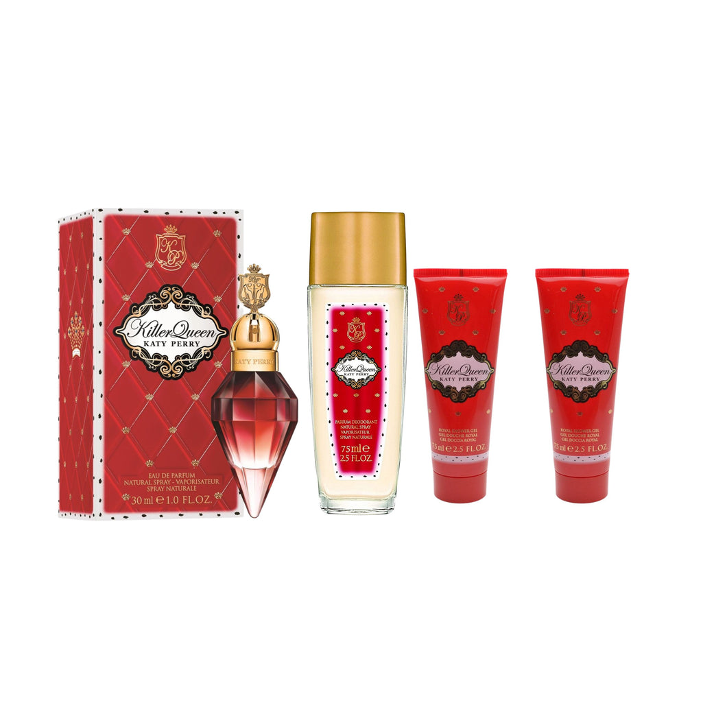 Katy Perry Killer Queen Set 30ml EDP + 150ml Shower Gel +75ml Perfume Deodorant