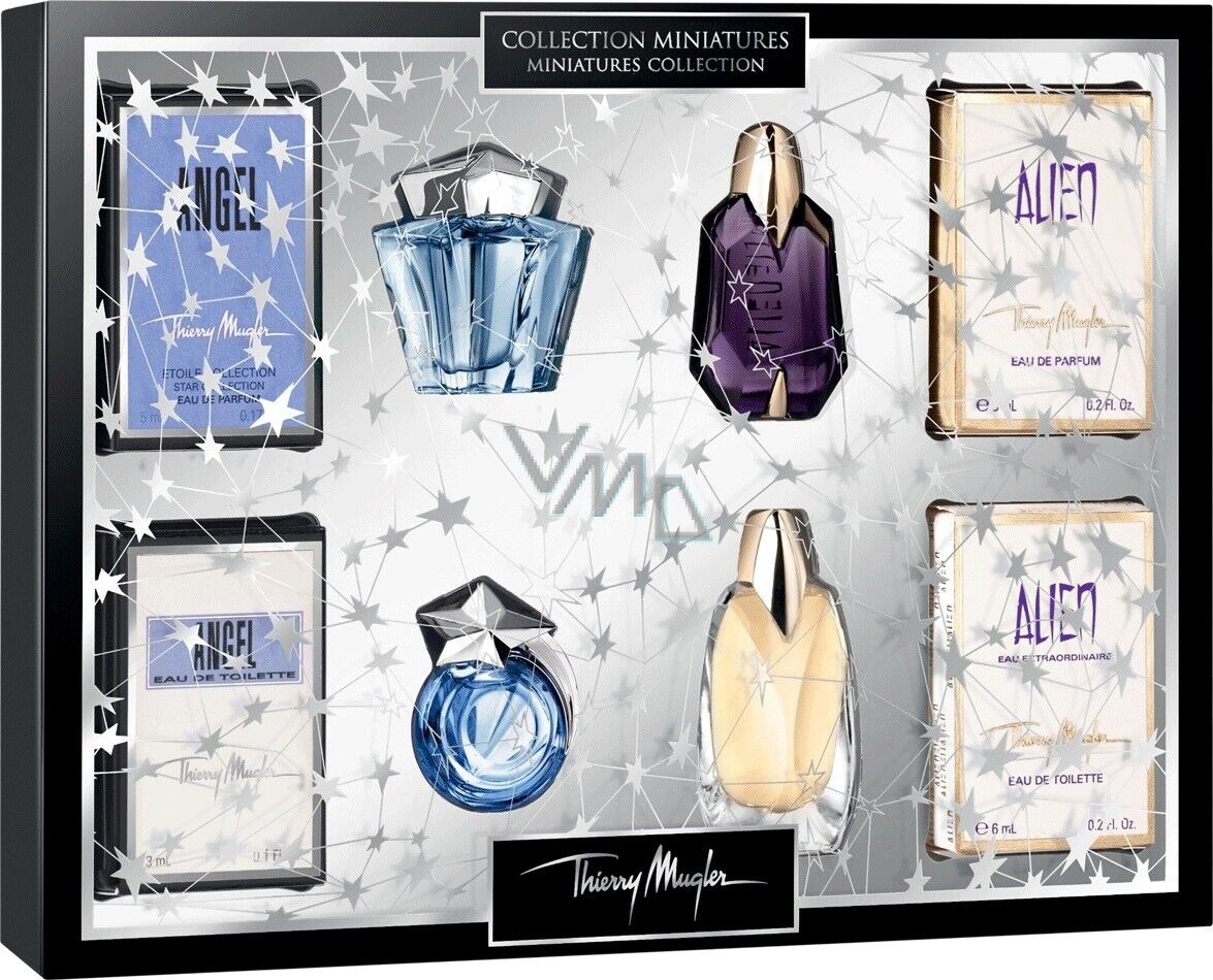 mugler mini perfume set