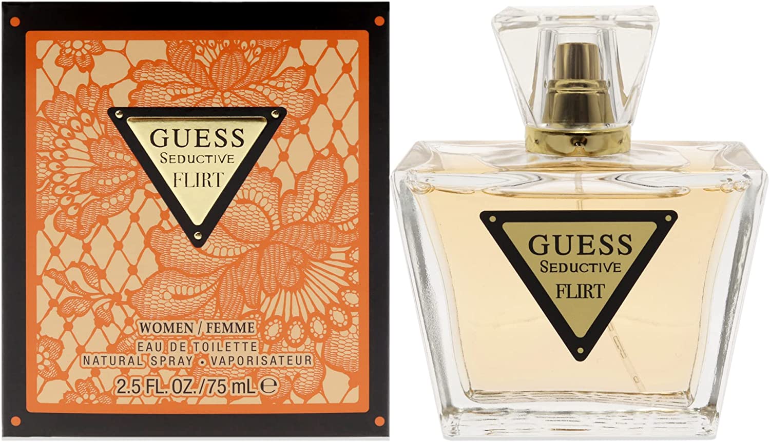 guess seductive eau de toilette spray for woman 75 ml